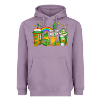 Lavender st patricks day coffee Heavyweight Hoodie - Jasminsmagicworld