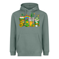 Sage st patricks day coffee Heavyweight Hoodie - Jasminsmagicworld