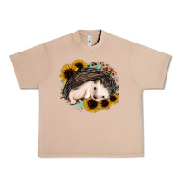 Burro sleeping hedgehog sunflower leopard Urban Heavy Tee - Jasminsmagicworld