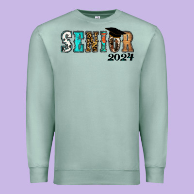 Western Senior 2024 Premium Sweatshirt Designed By Ranaportraitstore