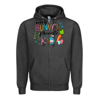 Charcoal Heather Every Bunnys Favorite Kid Zipper Hoodie - RanaPortraitStore