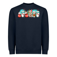 Navy baseball coffee cups libbey glass Heavyweight Sweatshirt - Jasminsmagicworld