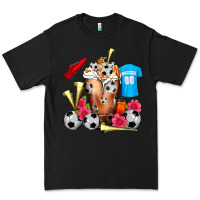 Black Soccer Cold Drink Frappe Premium Tee - FaDigitalArtStudio