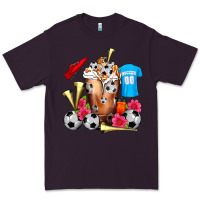 Plum Soccer Cold Drink Frappe Premium Tee - FaDigitalArtStudio