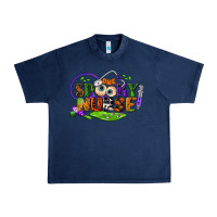 Navy one spooky nurse Urban Heavy Tee - BundleAndBundleShop