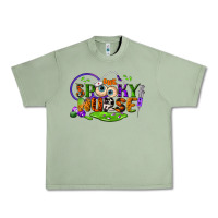 Oil Green one spooky nurse Urban Heavy Tee - BundleAndBundleShop