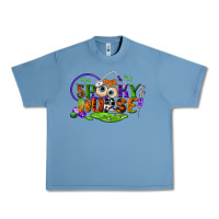 Pebble Blue one spooky nurse Urban Heavy Tee - BundleAndBundleShop