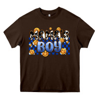 Chocolate Brown mama's boy olivia Heavy Core Tee - OliviaCreatesArt