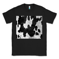 Black Black White Cowhide Tumbler Classic Tee - CowCowDesign