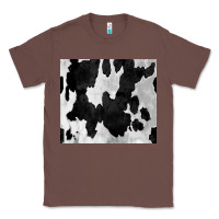 Chestnut Black White Cowhide Tumbler Classic Tee - CowCowDesign