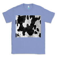 Colony Blue Black White Cowhide Tumbler Classic Tee - CowCowDesign