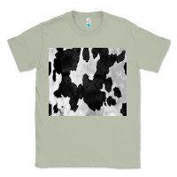 Matcha Black White Cowhide Tumbler Classic Tee - CowCowDesign