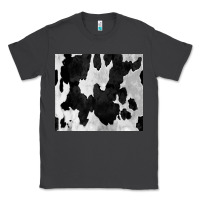 Smoke Black White Cowhide Tumbler Classic Tee - CowCowDesign