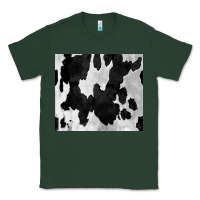 Sports Green Black White Cowhide Tumbler Classic Tee - CowCowDesign