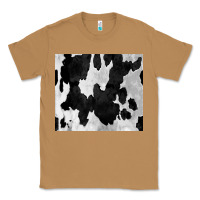 Toasted Coconut Black White Cowhide Tumbler Classic Tee - CowCowDesign