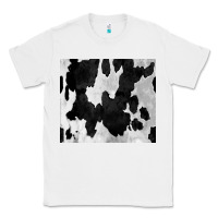 White Black White Cowhide Tumbler Classic Tee - CowCowDesign