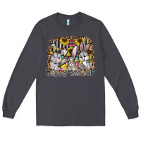 Smoke Happy Easter Long Sleeve Tee - CowhideDigitalArt