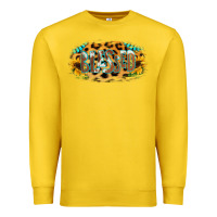 Lemon Blessed Sunflower Gemstone Premium Sweatshirt - RanaPortraitStore