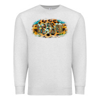 Oatmeal Heather Blessed Sunflower Gemstone Premium Sweatshirt - RanaPortraitStore