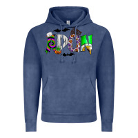 Vintage Denim adon Vintage Hoodie - CowhideDigitalArt