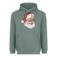 Sage Santa Claus Heavyweight Hoodie - RanaPortraitStore