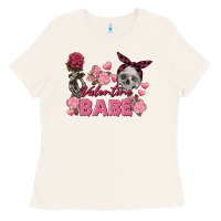 Bone Valentine Babe Valentine's Day Skull Ladies Tee - FaDigitalArtStudio