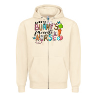 Every Bunnys Favorite Nurse Zipper Hoodie | Teevron