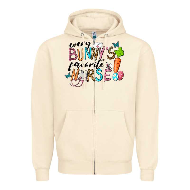 Every Bunnys Favorite Nurse Zipper Hoodie by RanaPortraitStore | Teevron