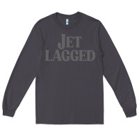 Smoke jet lagged cute world traveler & funny vacation pullover hoodie Long Sleeve Tee - linhVisuals