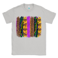 Moon Dust mardi gras fleur de lis and beads brush stroke Classic Tee - Artiststas