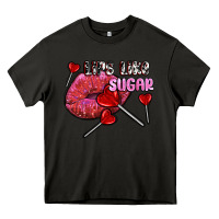 Asphalt lips like sugar olivia Heavy Core Tee - OliviaCreatesArt
