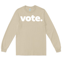 Mushroom vote   election voting political long sleeve t shirt Long Sleeve Tee - linhVisuals