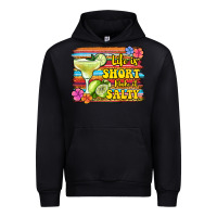 Black life is short make it salty 1 Urban Hoodie - Jasminsmagicworld