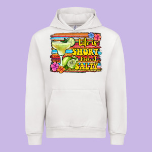 Life Is Short Make It Salty 1 Urban Hoodie Designed By Jasminsmagicworld