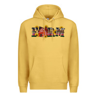 Antique Gold western farm Premium Hoodie - Artiststas