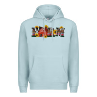 Blue Mist western farm Premium Hoodie - Artiststas