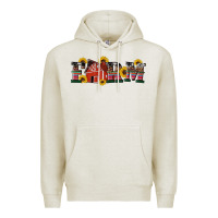Oatmeal Heather western farm Premium Hoodie - Artiststas
