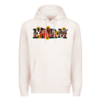 Pale Pink western farm Premium Hoodie - Artiststas