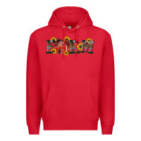 Red western farm Premium Hoodie - Artiststas