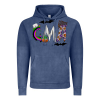 Vintage Denim cma Vintage Hoodie - CowhideDigitalArt