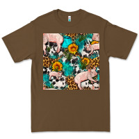 Cacao american yorkshire pig seamless pattern Premium Tee - FaDigitalArtStudio