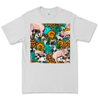 American Yorkshire Pig Seamless Pattern Premium Tee | Teevron