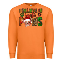 Carrot i believe in santa paws chihuahuha Premium Sweatshirt - Jasminsmagicworld