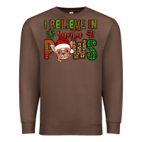 Chestnut i believe in santa paws chihuahuha Premium Sweatshirt - Jasminsmagicworld