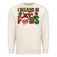 Sandshell i believe in santa paws chihuahuha Premium Sweatshirt - Jasminsmagicworld