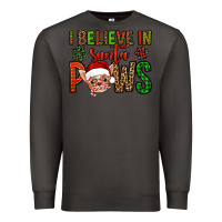 Smoke i believe in santa paws chihuahuha Premium Sweatshirt - Jasminsmagicworld