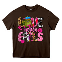Chocolate Brown love never fails with prince frog  olivia Heavy Core Tee - OliviaCreatesArt