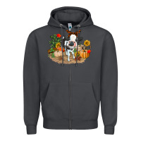 Smoke Fall baby cow Zipper Hoodie - RanaPortraitStore