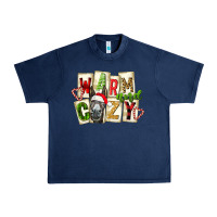 Navy warm and cozy donkey Urban Heavy Tee - FaDigitalArtStudio