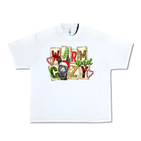 White warm and cozy donkey Urban Heavy Tee - FaDigitalArtStudio